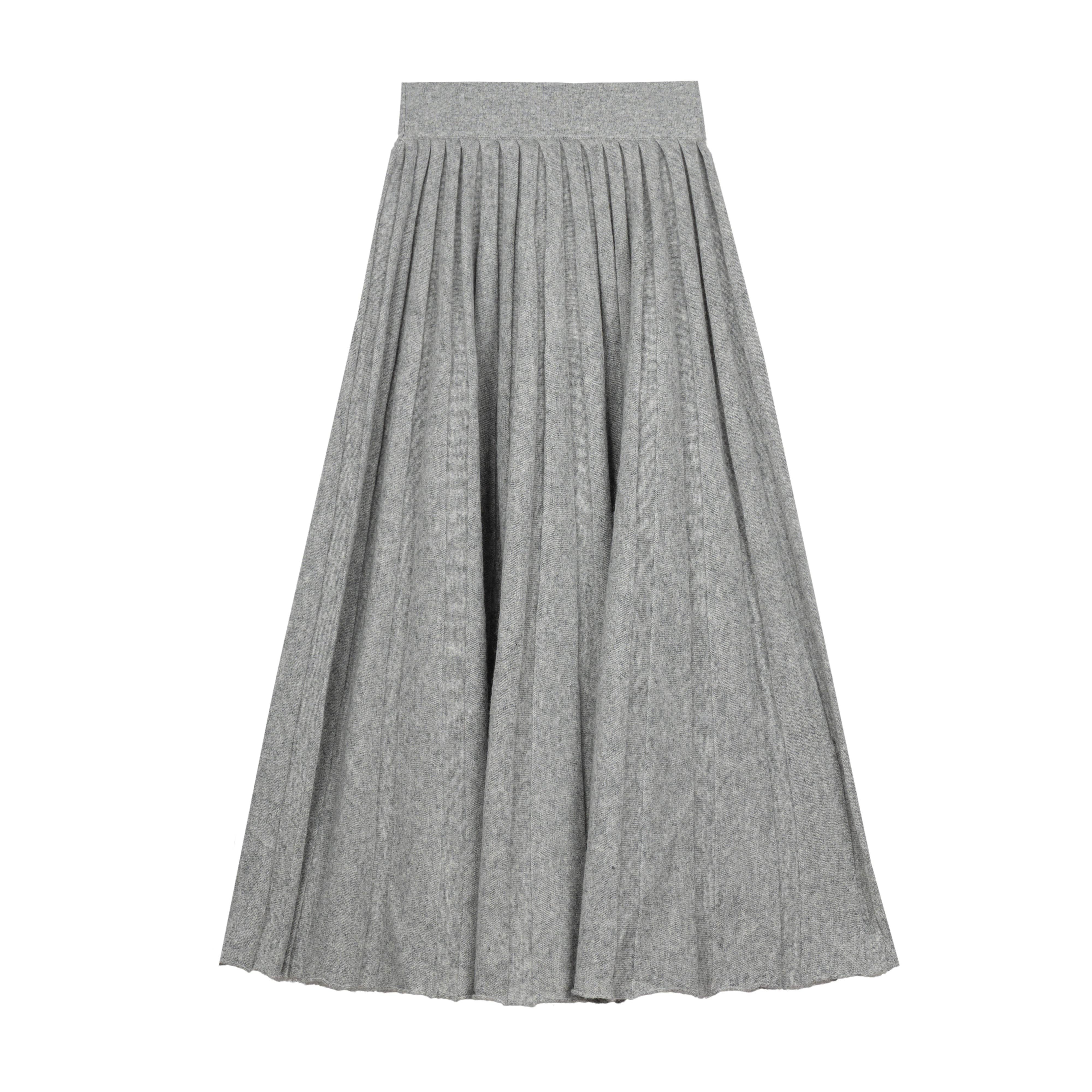 Bel Cashmere S.C. - Wholesale Skirt - Women's - Julietta Skirt Grey1