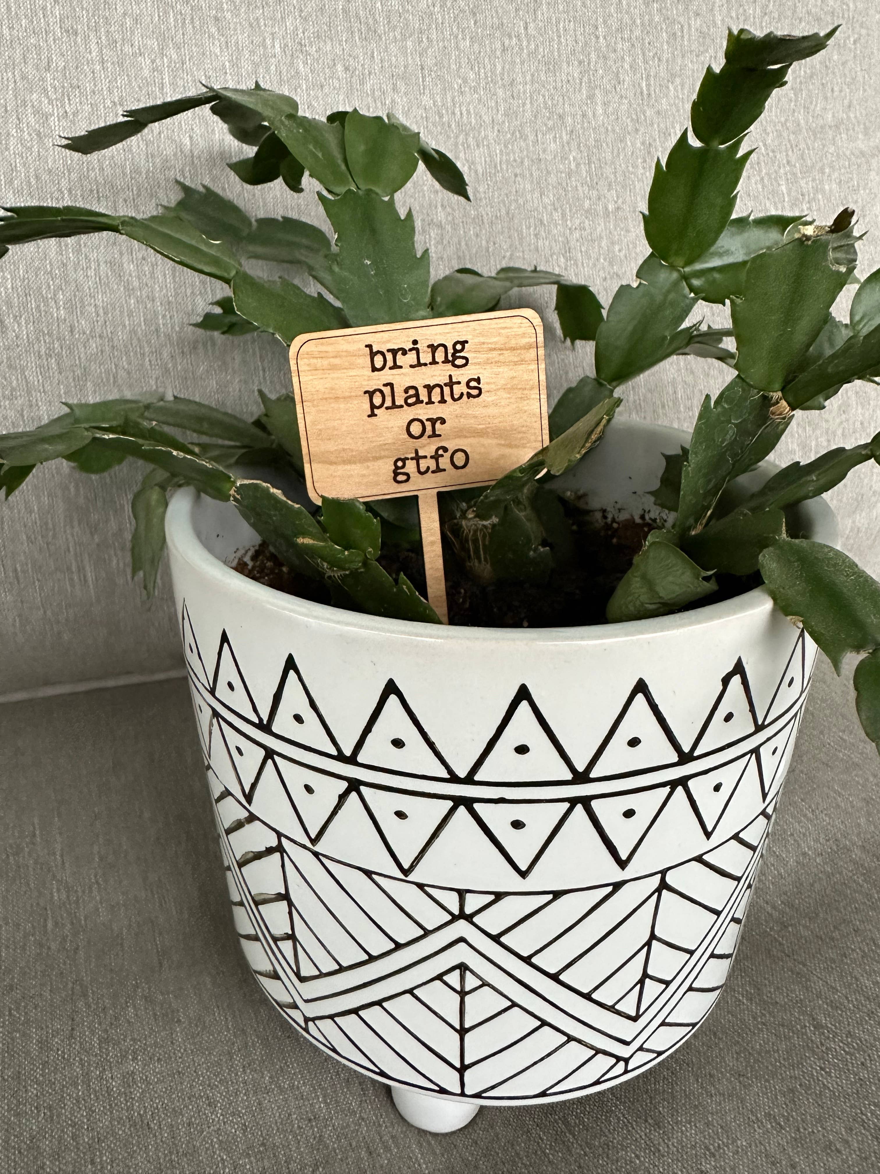 Dogwood and Dust - Wholesale Garden/Lawn Stake - Snarky Holiday Christmas Gift Plant Sticks Signs1