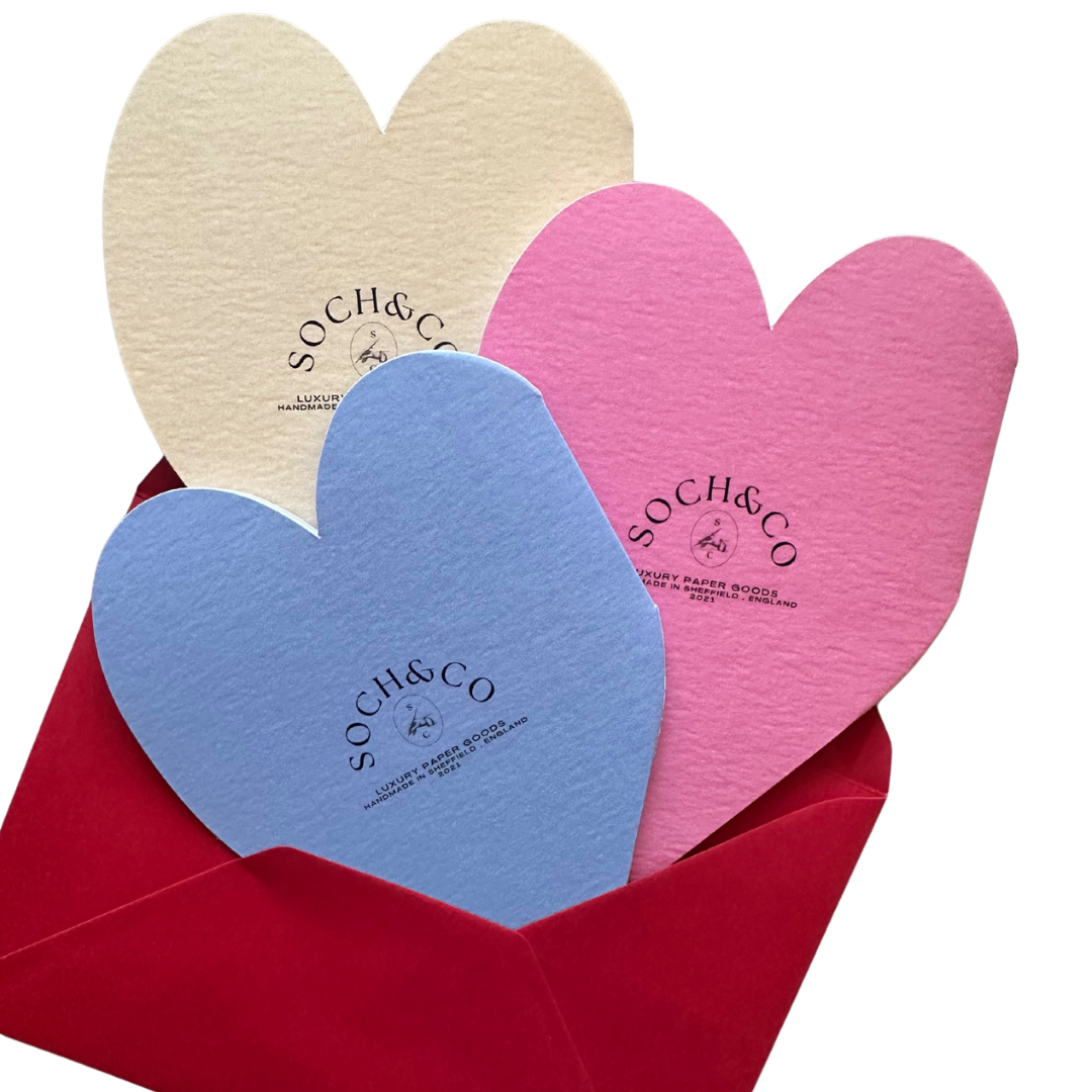 soch and co - Wholesale Birthday Card - Another year closer to death Birthday cake heart card 1