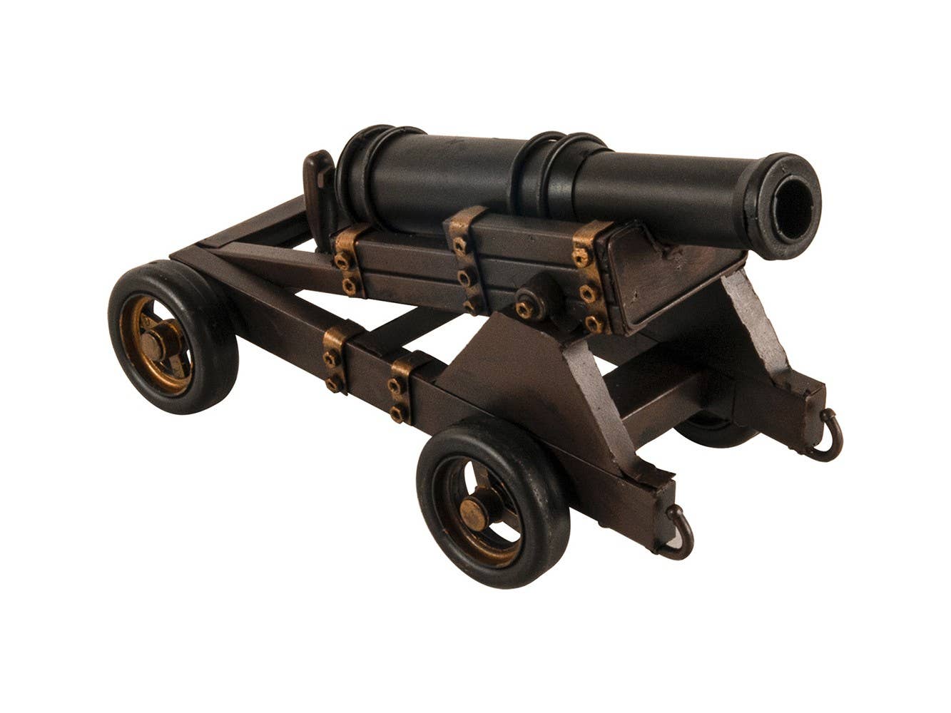 HomeRoots - Vendita all'ingrosso Decorazioni da tavolo - Sur Roues Grandeur Cannon1