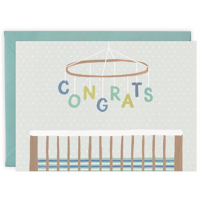 Baby Mobile - Card for wholesale by LoveLight Paper