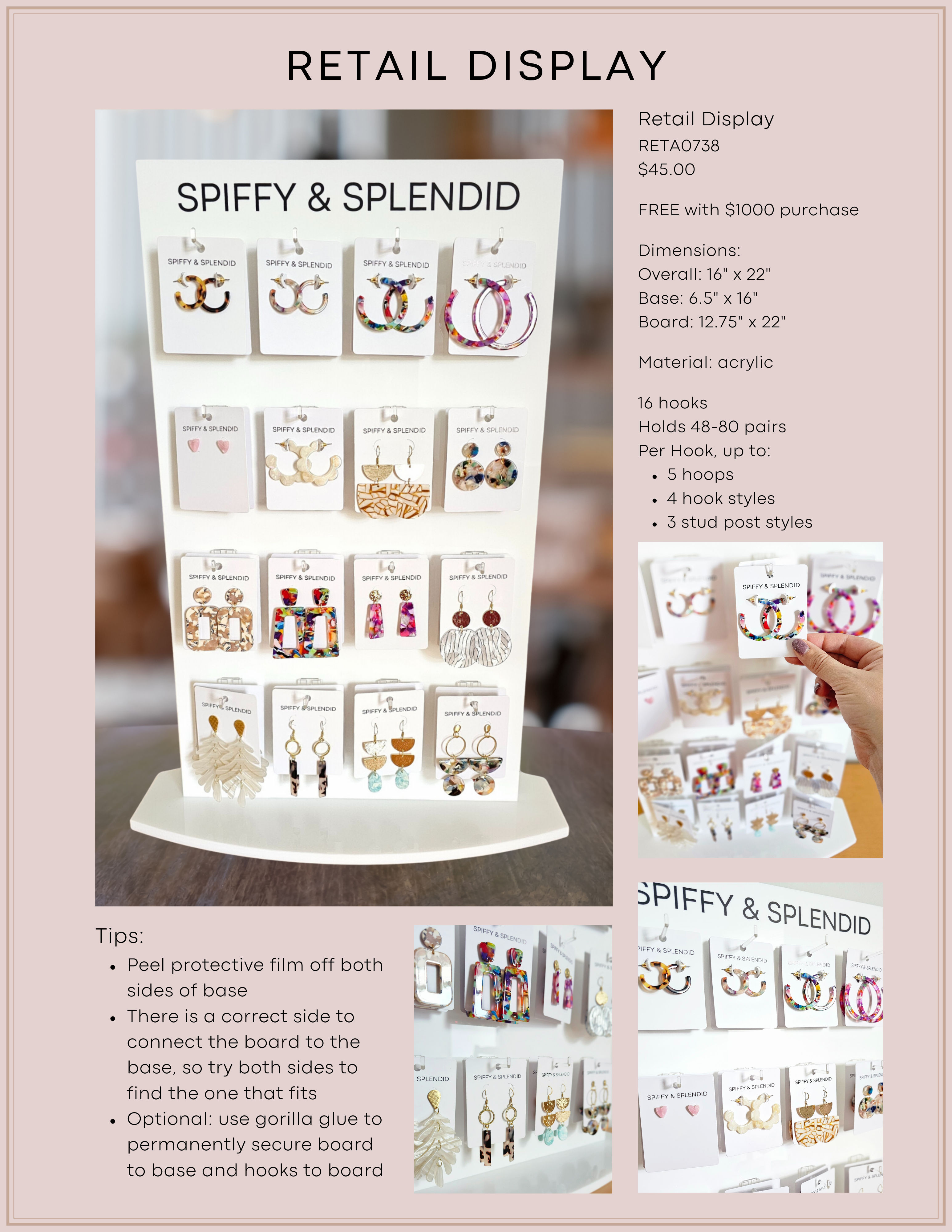 Spiffy & Splendid - Wholesale Retailer Display - Kids & Baby - Retail Display - Large1