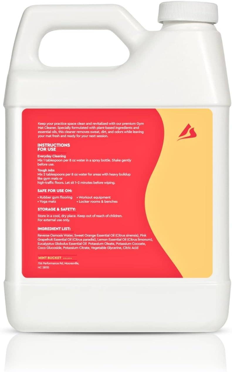 Rudderr, LLC/MintBucket - Wholesale All-Purpose Cleaning Spray - SwaytAway Fitness Mat Cleaner Concentrate – 32oz/Make 4 Gal8