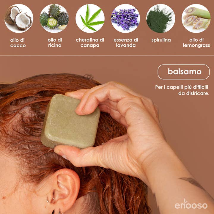 Enooso - Wholesale Hair Conditioner - Detangling Solid Conditioner2