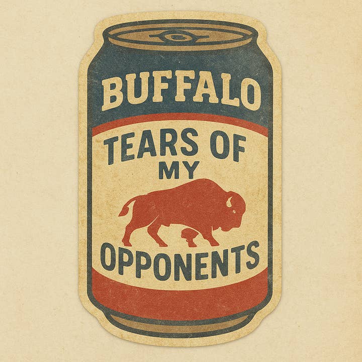 Tranen van mijn tegenstanders sticker 3" voor wholesale door Christmas All Over