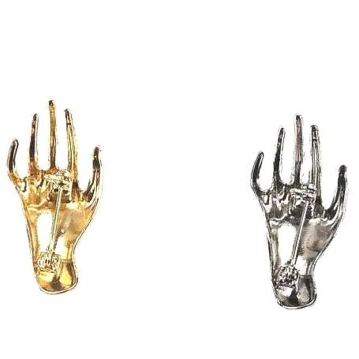 Wild & Free - Wholesale Dangle Earrings - Broche de mano, broche de mano chapado en oro, broche chapado en plata5