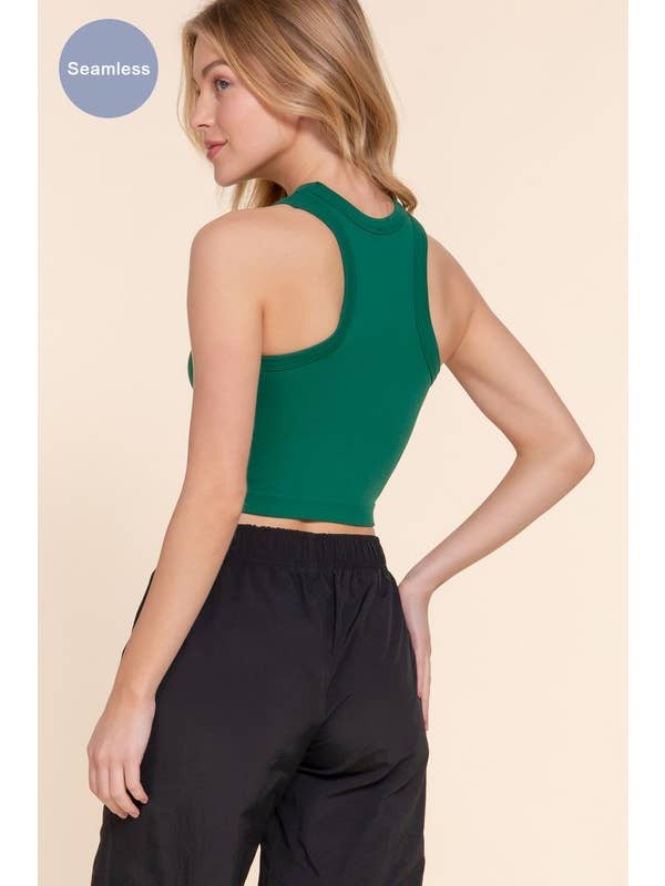 Active Basic | Active USA – Großhandel Strickoberteil – Damen – Ärmelloses, nahtloses Ripptop mit Rundhalsausschnitt19