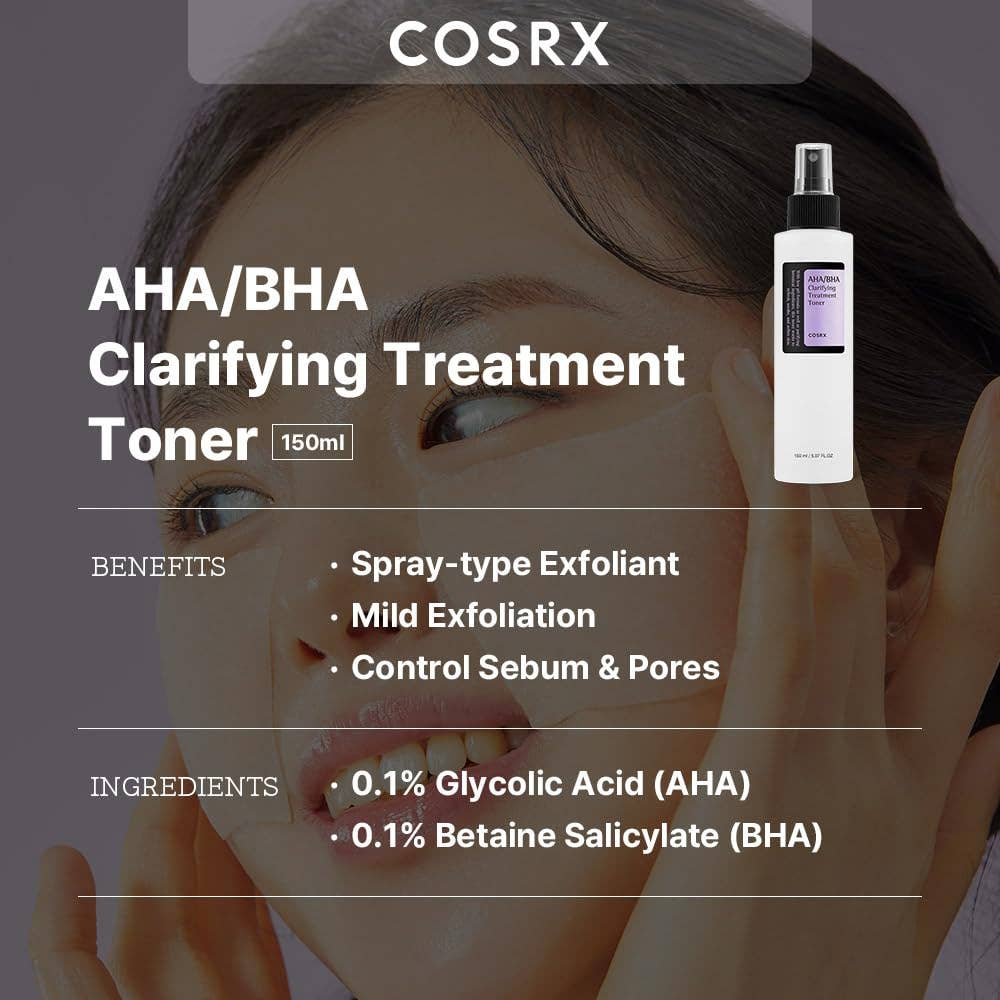 MEHIAZ – Großhandel Gesichtswasser – COSRX AHA/BHA Behandlungstoner 150 ml1