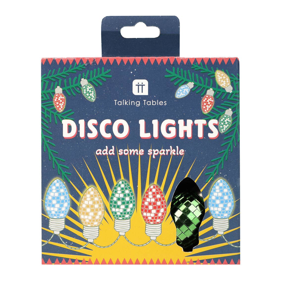 Talking Tables EU - Wholesale String Lights - Retro Pop Bulb Disco LED Lights - 1.65m5