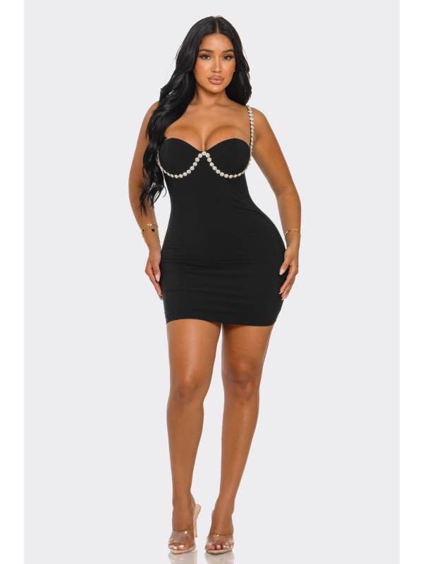 DIOSA – wholesale Klänning - Dam – PEARL EMBRACE MINIKLÄNNING