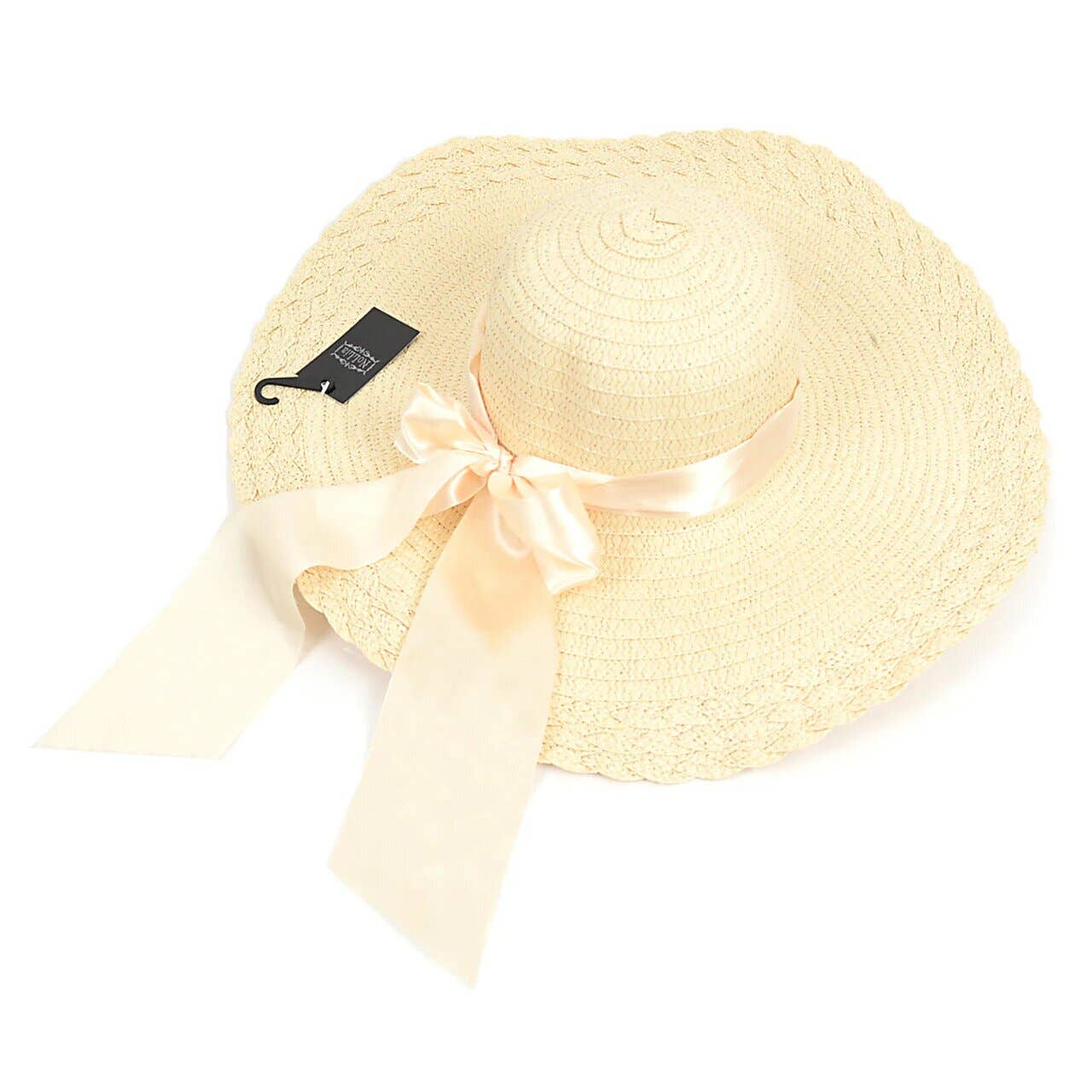 Selini New York - Wholesale Straw Hat - Women's - Women's 5" Brim Bow Floppy Hat2