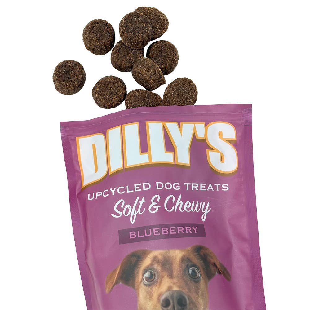 Poochie Butter - Wholesale Pet Treats - Dog - Dilly's Blueberry Soft & Chewy Dog Treats 12oz0