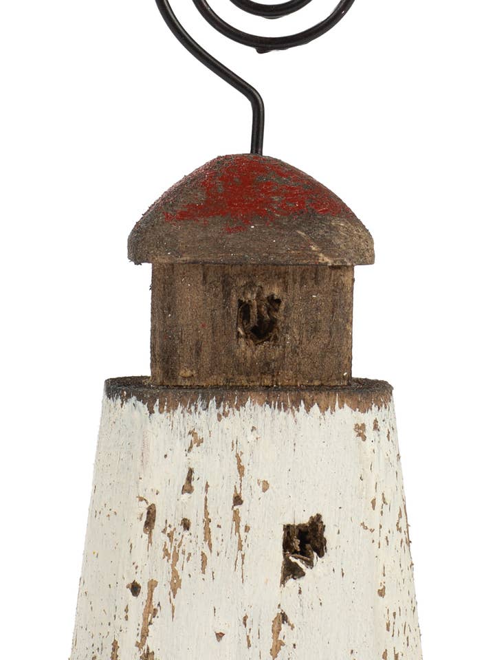 Card holder Lighthouse 12 cm PU 12 for wholesale by Baden Collection