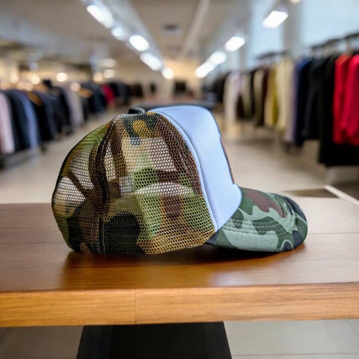 2A Solutions - Vendita all'ingrosso Cappellino da camionista - Unisex - Cappello da camionista in pelle I'm Voting Felon (schiuma di poliestere)2