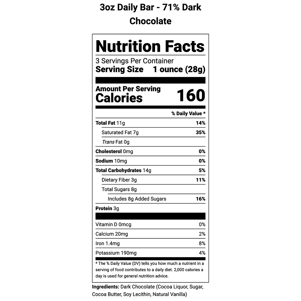 Animas Chocolate Company - Wholesale Chocolate Bar - 71% DARK CHOCOLATE2