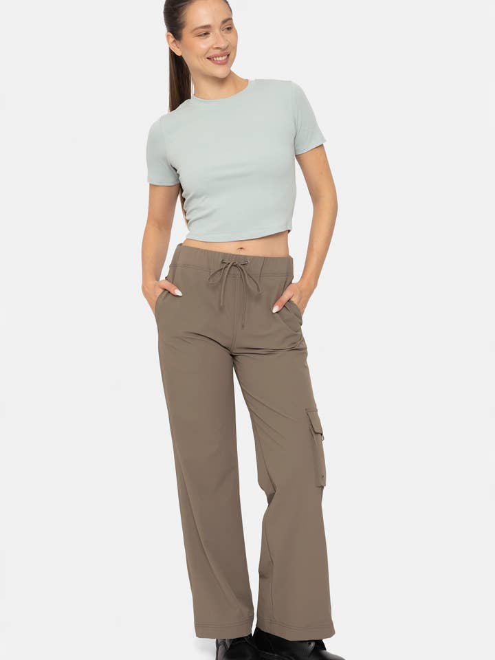 Mono B - Wholesale Athletic Top - Women's - Essential Micro-Ribbed Athleisure Baby Tee39