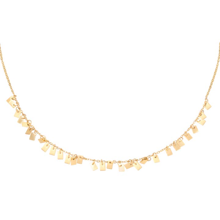 Necklace Floating Rectangles for wholesale by SHINE BUY