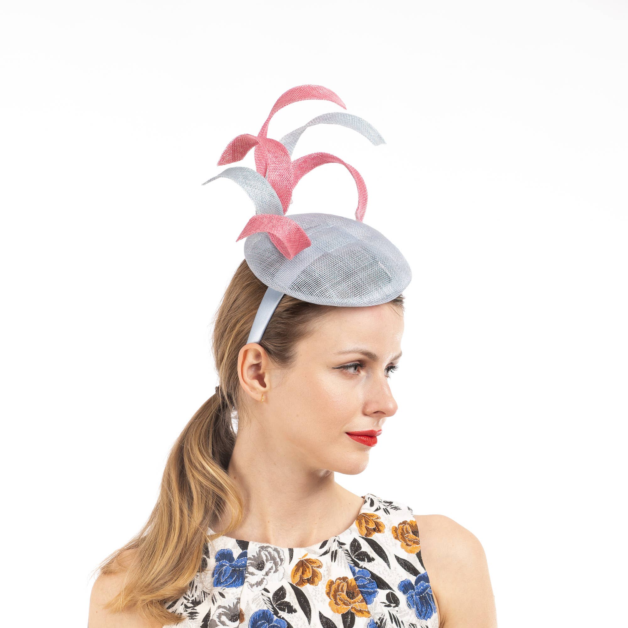 KaKyCo - Wholesale Fascinator Hat - Women's - Two tone S shape sinamay fascinator headband | 5939H8