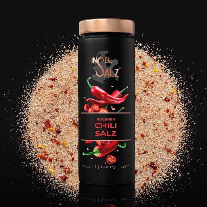 CHILISALZ Vorteilsglas für den Großhandel von Insel-Salz