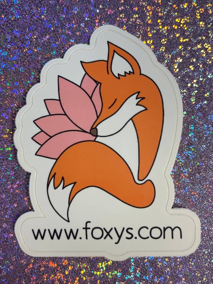 Foxy's 2"-Aufkleber für den Großhandel von Foxy's Leotards