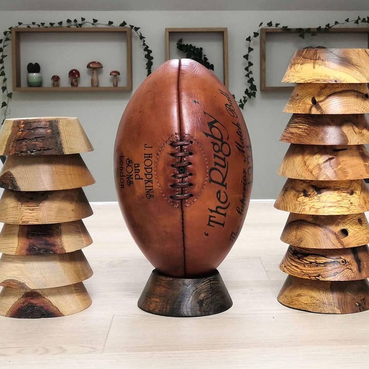 Vintage 1924 rugby ball — Limited edition for wholesale by Ben et Flo