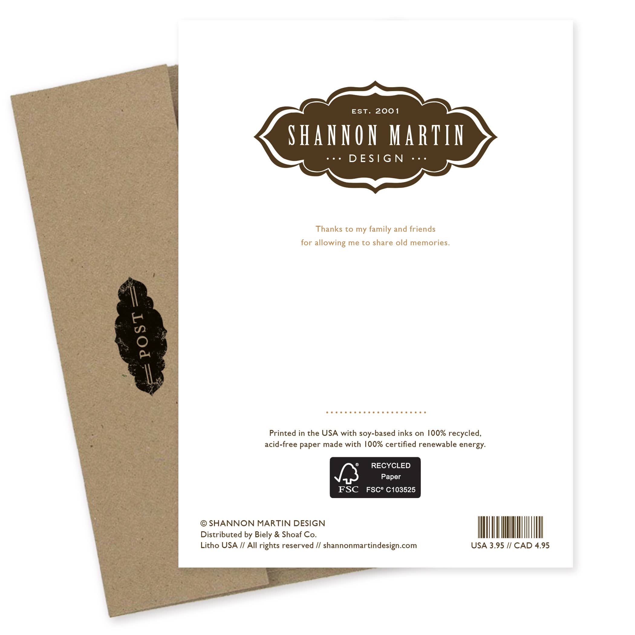 Shannon Martin Design - Vente Cartes d'anniversaire - Carte d'anniversaire Deck Of Cards1