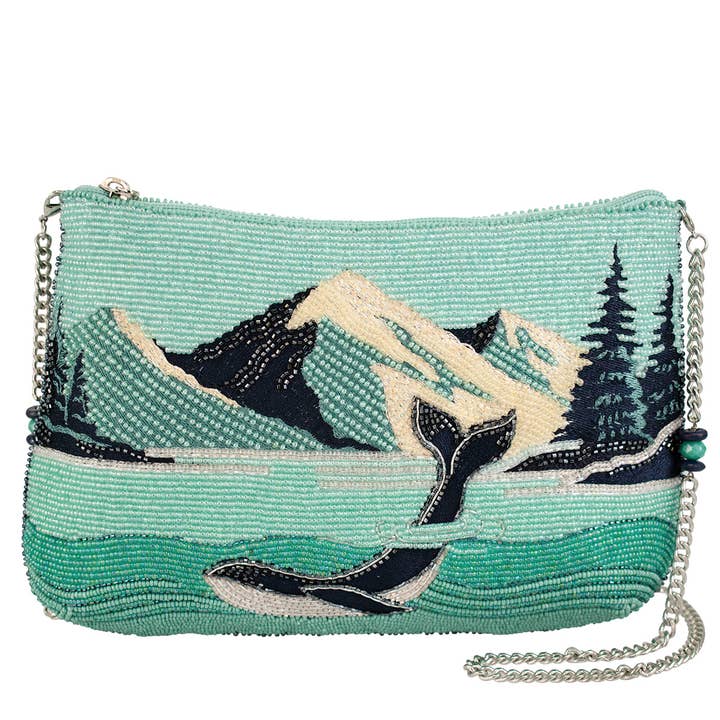 Zee naar Sky Mountain en Walvis Crossbody Tas voor wholesale door Mary Frances Accessories