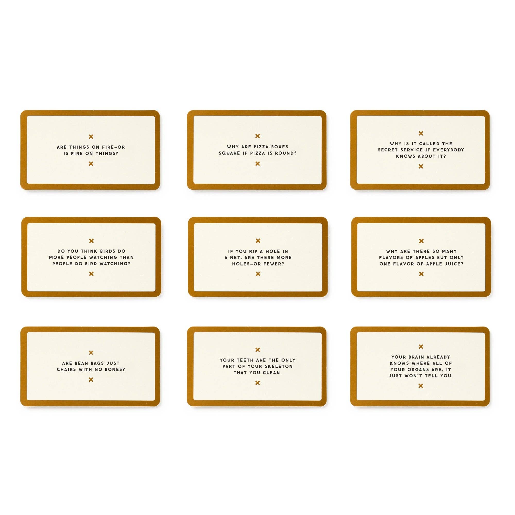 Chronicle Books - Wholesale Card Game - Brass Monkey Stoner Thoughts Conversation Starters7