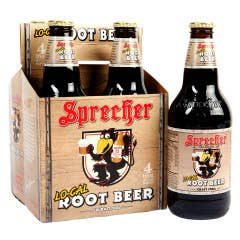 L&F Universal Goods - Wholesale Non-Alcoholic Beer - SPRECHER LOW CALORIE ROOT BEER 16OZ/24CT0