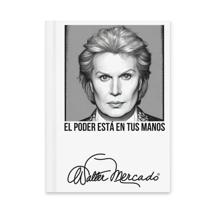 Walter Mercado El Poder Está En Tus Manos Diario de tapa dura para venta al por mayor de Walter Mercado