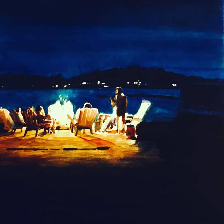 Campfire - Giclee Print for wholesale by Steven Dragan Fine Art