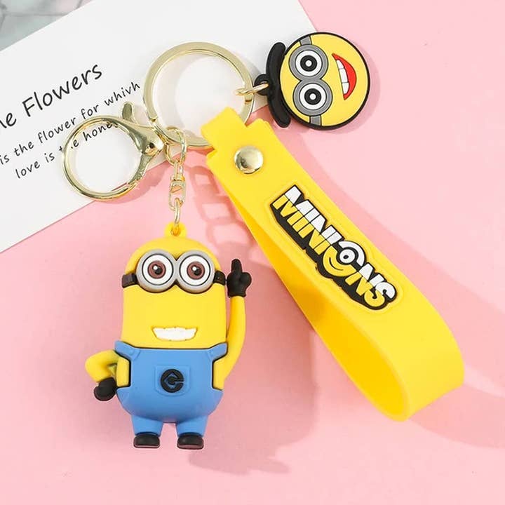 Buddha Yoga – Großhandel Schlüsselanhänger – Kinder – Cartoon-Schlüsselanhänger für Kinder Halloween mit Minions-Design7