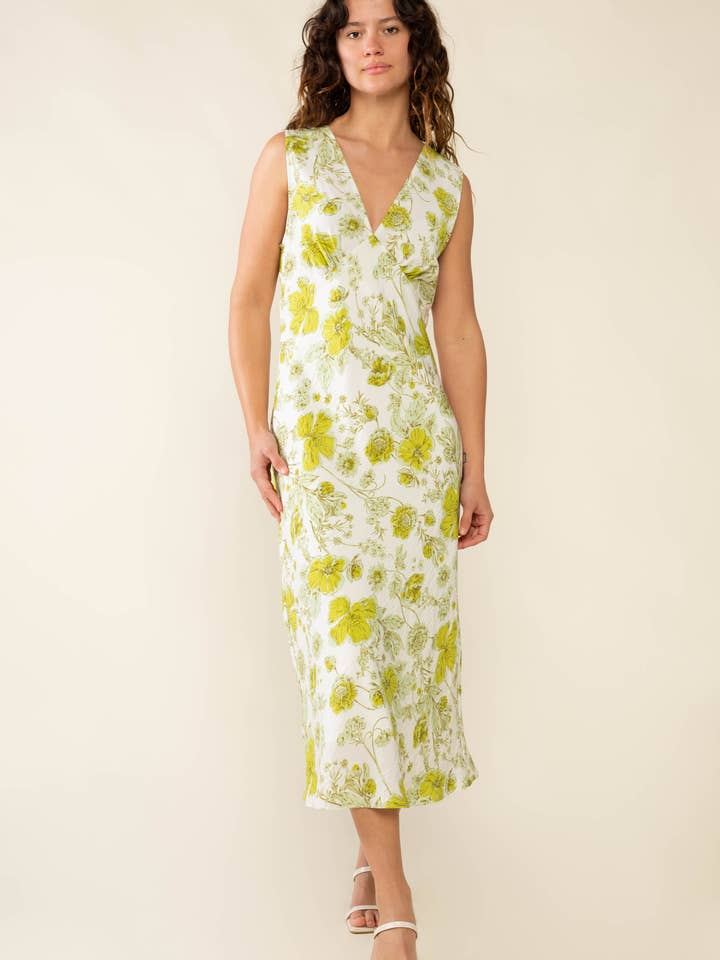 Clara Bias Midi Dress for wholesale by NLT