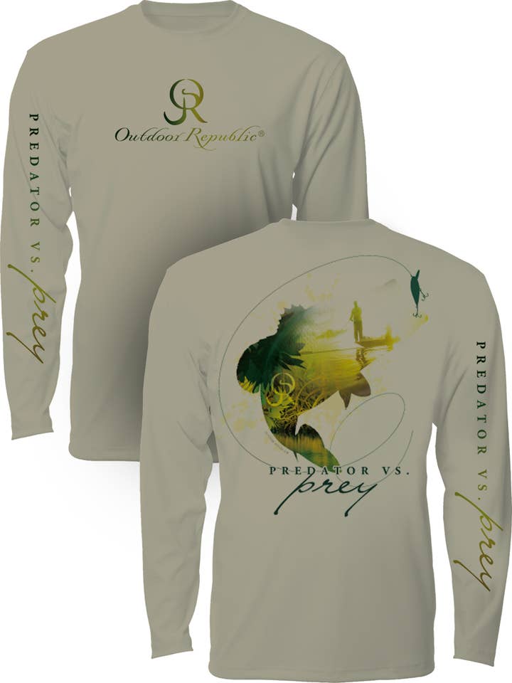 Bass Master - UPF Performance Skjorta (Unisex) för wholesale av Outdoor Republic