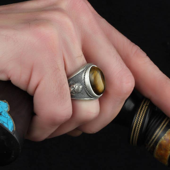 Espada Silver – wholesale Cocktail/Statement Ring – Odin Allfader Ring