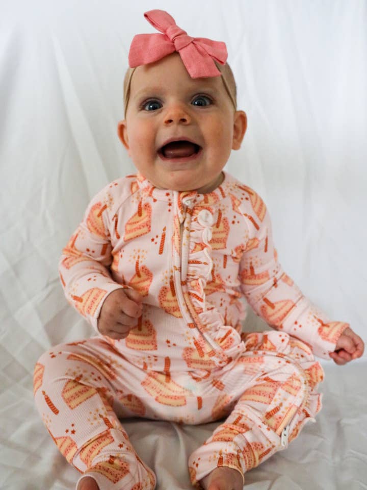 Birthday Baby Bamboo Pajamas for wholesale by A Baby Station
