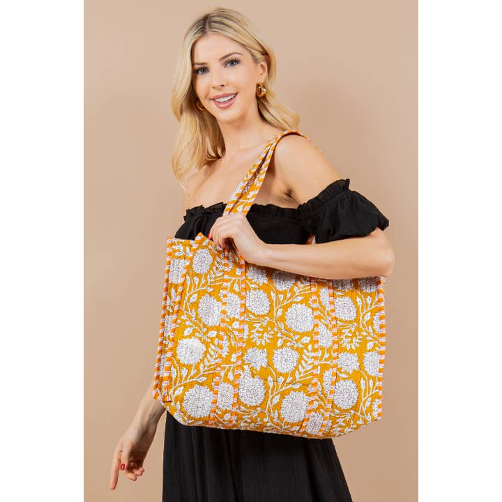 LA Soul - Wholesale Tote Bag - Women's - Quilted Tote Bag (BG-57)3