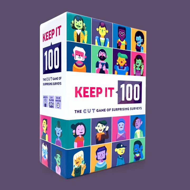 Bubblegum Stuff UK - Venta al por mayor Juegos de cartas - Keep It 100 | Juego de Cartas Brutalmente Honesto | Juego de Fiesta Viral