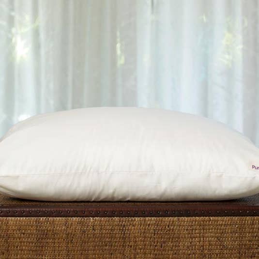 PureTree – wholesale Bedding pillow – 100% Organic Shredded Natural Latex Pillow - Queen