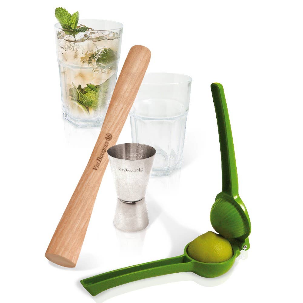 Vin Bouquet (Find It Import & Export Sl) - Wholesale Bar Tool - Mojito & Caipirinha Set0