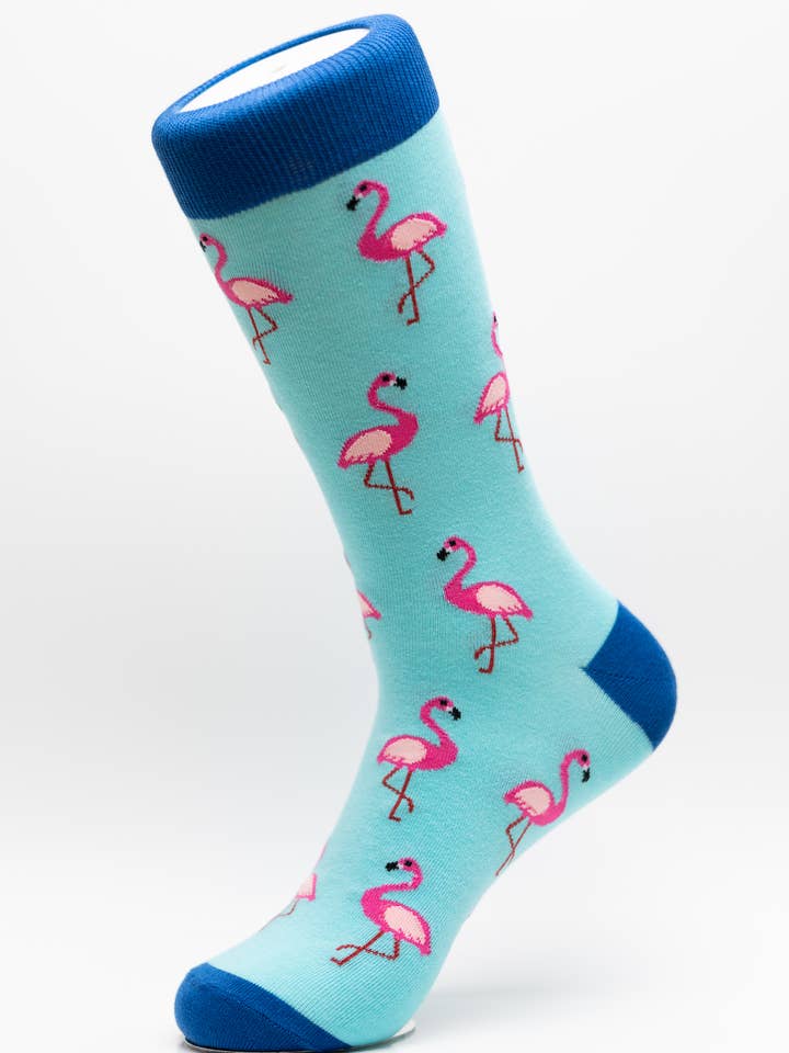Chaussettes Flamingo Crew pour la vente par moJJa