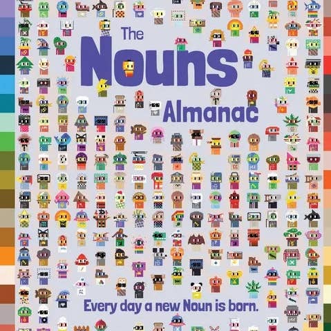 Books by splitShops - Wholesale Book - Adult - Nouns Almanac: Every Day a new Noun is born - Hardcover