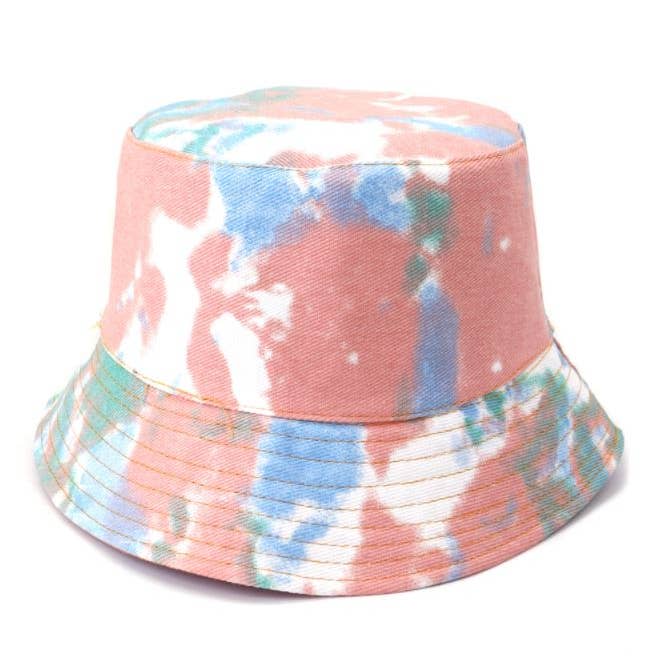 Suzie Q USA - Wholesale Bucket Hat - Women's - tie dye double side paint hat1