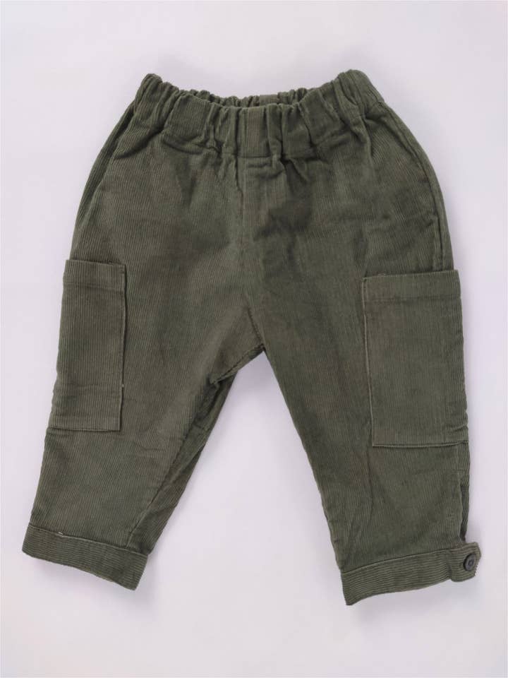 Pantalon Bleu comme gris pour la vente par Mademoiselle Bébé