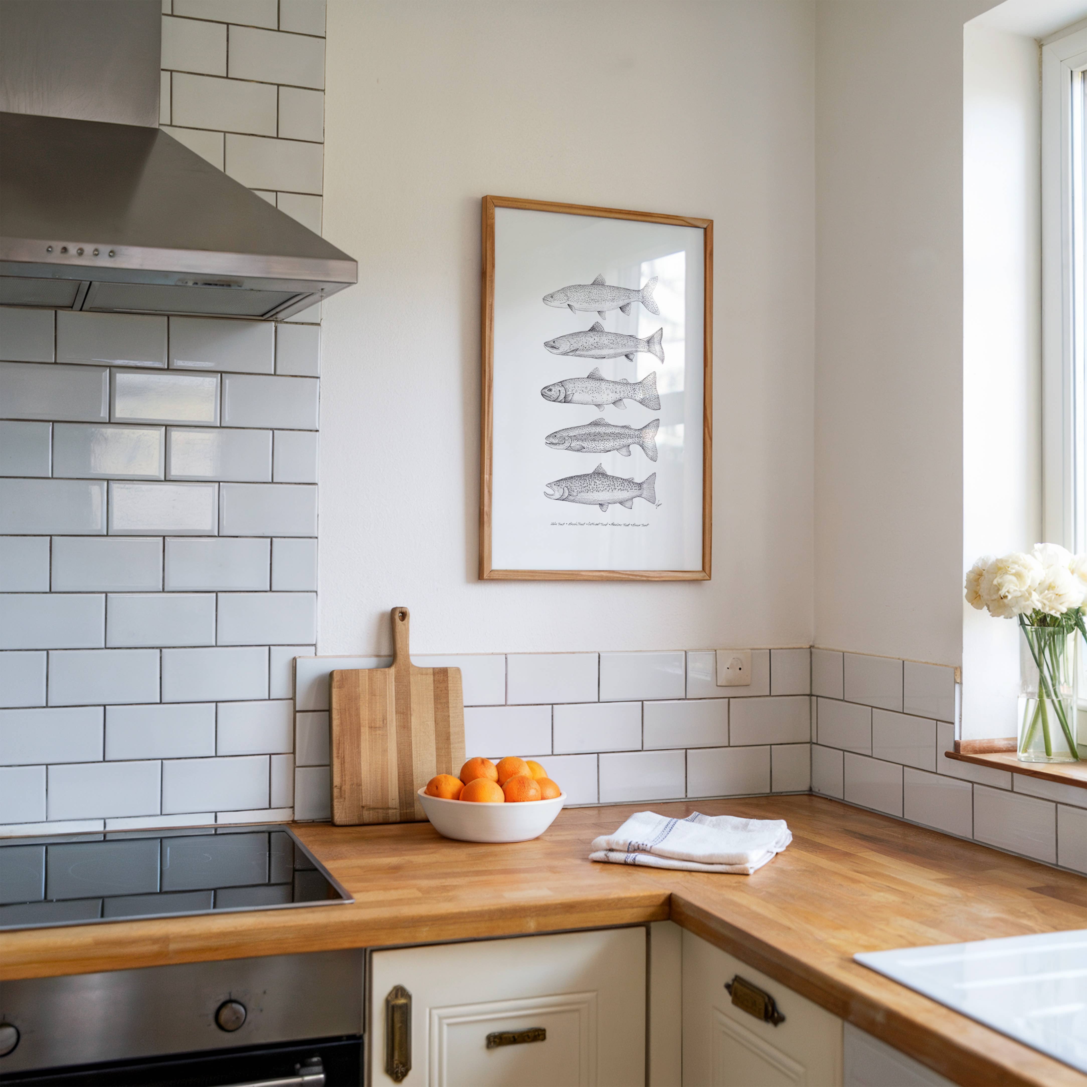 Vanee.ink - Wholesale Art Print - Colorado Trout Print1