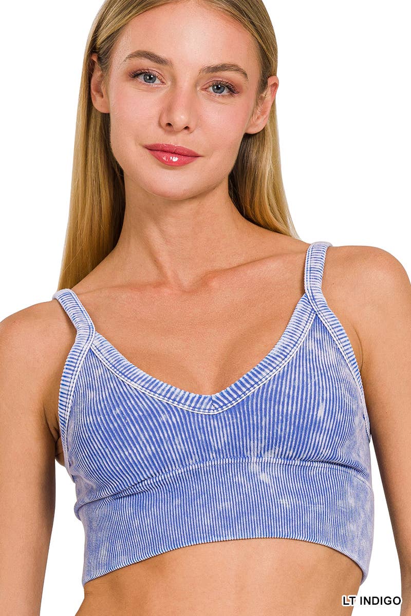 42POPS – wholesale Bralette – Women's – ",,,...Washed Rib Seamless Bra Bralette4