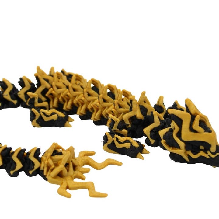 Acworth Alchemist - Wholesale Fidget Toy - Kids - Multicolor Storm Dragon Fidget Toy - 3D Printed Articulated Dragon1