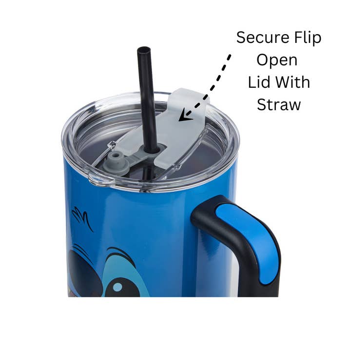 Bioworld Merchandising - Wholesale Insulated Mug/Tumbler - Disney Stitch 40 oz. Stainless Steel Tumbler4