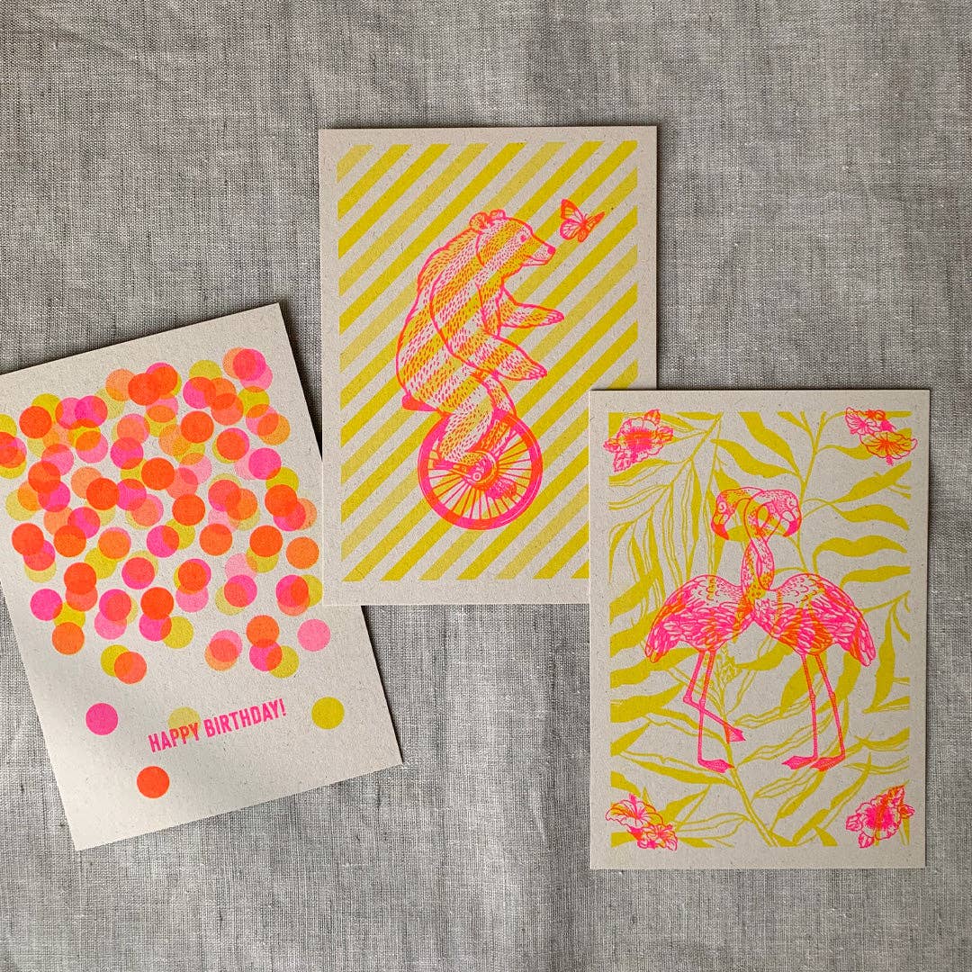 Togethery - Wholesale Postcard - Postcard / Flamingos2