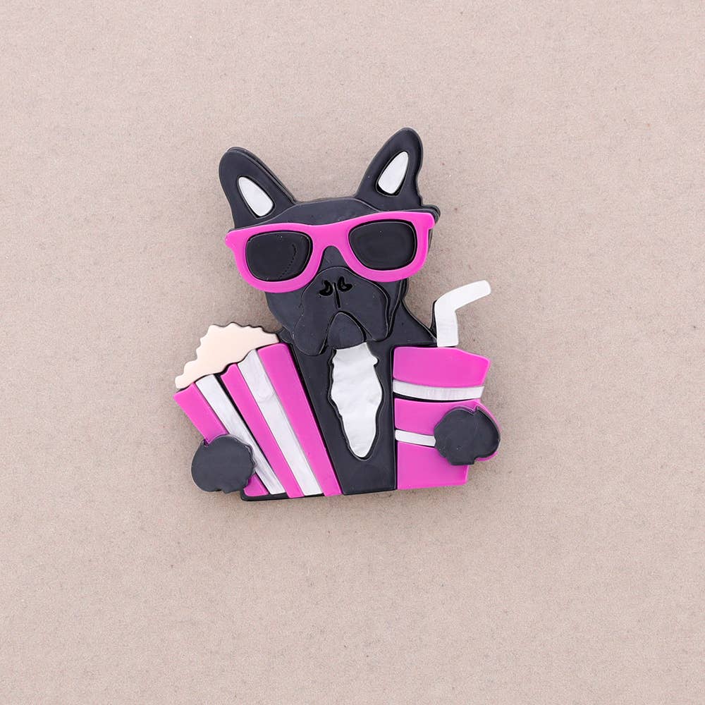Sonata - Wholesale Brooch - Resin Dog Brooch2